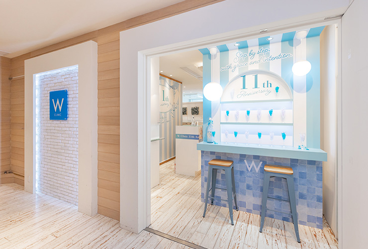 ニキビやニキビ跡の状態を見極め、豊富な選択肢から治療を提案